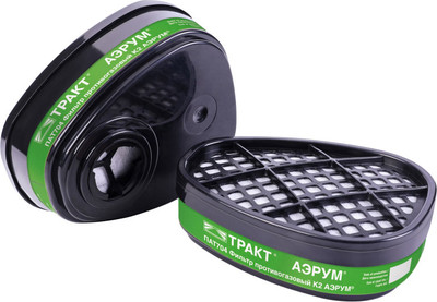 Фильтр для респиратора АЭРУМ К2 (2шт)