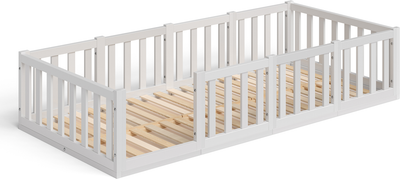 Односпальная кровать детская ФанДОК Тapi Ф-141.24 80x160 (белый)