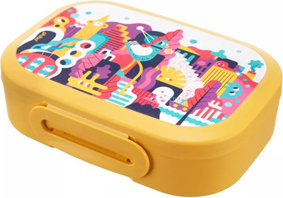 Ланч-бокс Phibo Городские фантазии / 434219906 (желтый)