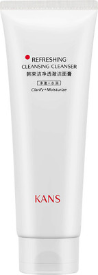 Пенка для умывания Kans Освежающая кремовая (100г)
