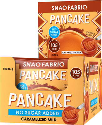 Набор протеиновых пирожных Snaq Fabriq Сгущенка вареная (10x45г)