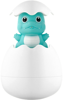 Игрушка для ванной ROXY-KIDS Яйцо-лейка. Динозавр 2в1 / REGG-001 (голубой)