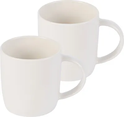 Набор кружек Gipfel Blanche 52671 (2шт, белый)
