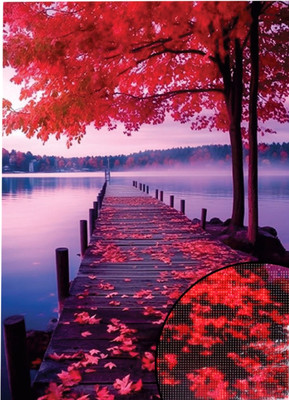 Набор алмазной вышивки Школа талантов Осень / 9929731