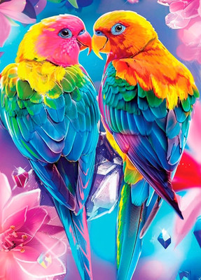 Набор алмазной вышивки Школа талантов Тропические птицы / 10656183