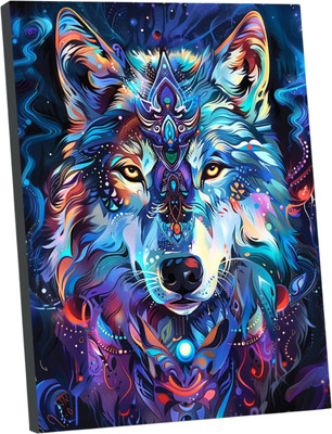 Набор алмазной вышивки Школа талантов Лунный волк / 10656178