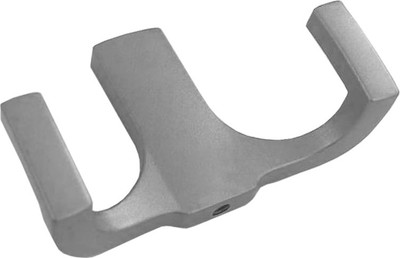 Крючок для одежды Trodos ZY-146B 2-рожковый сплав ЦАМ (хром матовый)