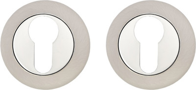 Накладка на цилиндр Basara ET 0701 SN/CP (сатин/хром)