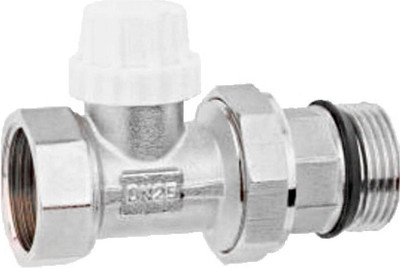 Клапан запорный Comfort Factor Для радиатора Прямой 1/2" / ZKRP12