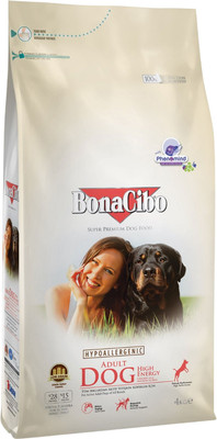 Сухой корм для собак BonaCibo Для активных взрослых собак всех пород курица (4кг)