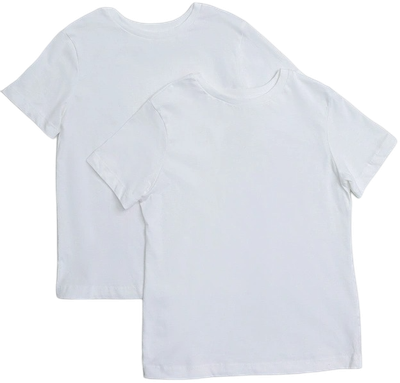 Комплект футболок детских Mark Formelle 113379-2 (р.110-56, белый)