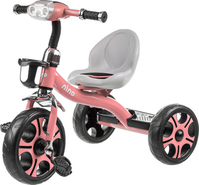 Трехколесный велосипед NINO 1028-1 (розовый)