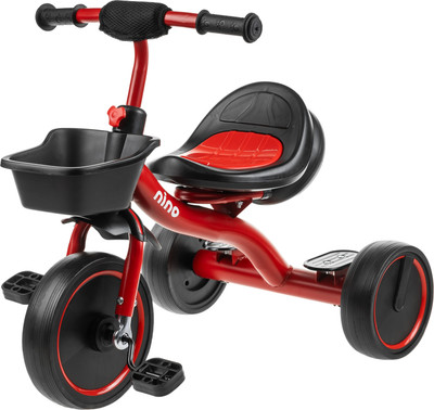 Трехколесный велосипед NINO 2021-1 (красный)
