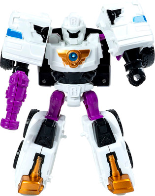 Робот-трансформер Bondibon Машина 2в1 / ВВ6545 (белый/синий)