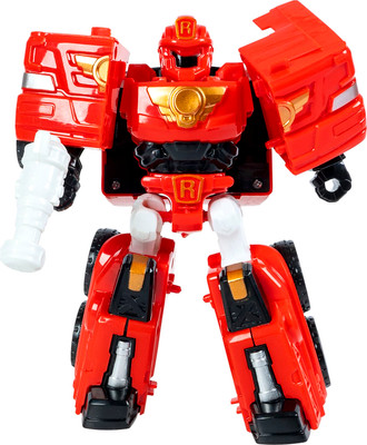 Робот-трансформер Bondibon Пожарная машина 2в1 / ВВ6544 (красный)