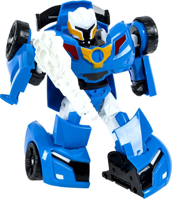 Робот-трансформер Bondibon Спортивная машина 2в1 / ВВ6546 (синий)