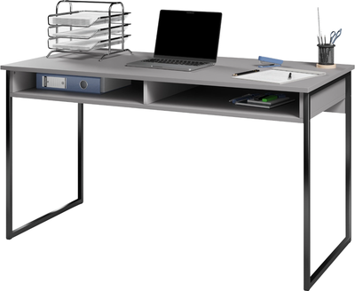Письменный стол Soma СПМ-4 Metal 120x60 (серый/черный)