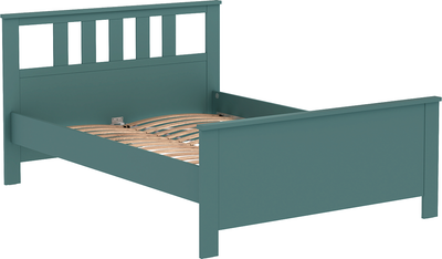 Полуторная кровать Mio Tesoro Сага 140x200 2.08.04.060.6 (темно-бирюзовый)