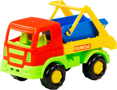 Автомобиль игрушечный Полесье Коммунальная спецмашина Тема / 61137 (красный)