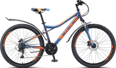 Велосипед STELS Navigator-510 D 26 (14, темный/синий, разобранный, в коробке)