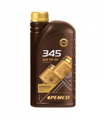 Моторное масло Pemco 345 5W30 SN/CH-4 / PM0345-1 (1л)