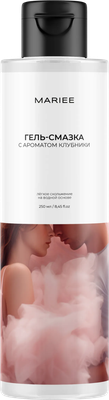 Лубрикант-гель Mariee с ароматом клубники (250мл)