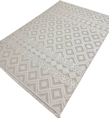 Ковер Radjab Carpet Поло Прямоугольник EN 268 / 12569RK (2.4x3.4, Cream)