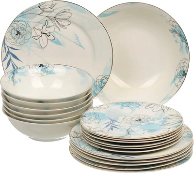 Набор тарелок JEWEL Люпин ПС0036-03 (19шт)