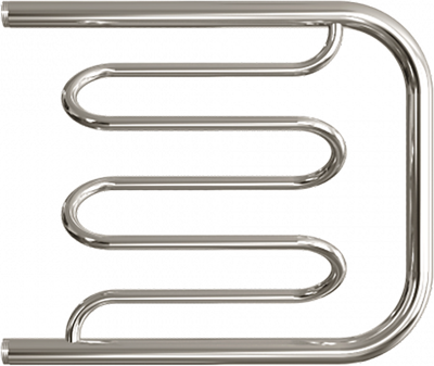 Полотенцесушитель водяной Двин Dw 50/60 (полированный, без полки)