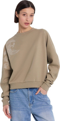 Свитшот Mark Formelle 122982 (р.164/170-96-102, песок/527-вышивка)