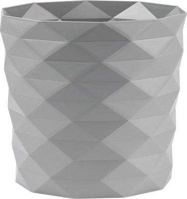 Кашпо La Decoro Диамант КШ-4640 (серый жемчуг)