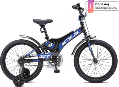 Детский велосипед STELS Jet 18 (10, синий, разобранный, в коробке)