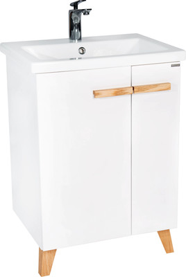 Тумба под умывальник Viant Мюнхен Como 60 / VMUN60COBEL-T2ST (белый)