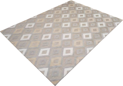 Ковер Radjab Carpet Сканди Сизаль Прямоугольник 10948A / 12204RK (3x4, Grii/Grii)