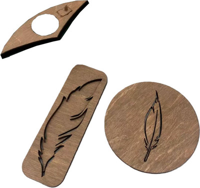 Держатель для страниц ОМурМебель Литературный комфорт Перо (коричневый)