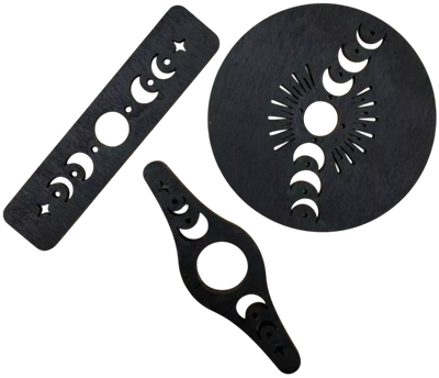 Держатель для страниц ОМурМебель Литературный комфорт Луна (черный)