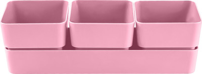 Кашпо La Decoro Фиори Трио КШ-0527 (пунш)