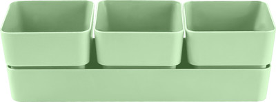 Кашпо La Decoro Фиори Трио КШ-0529 (мята)