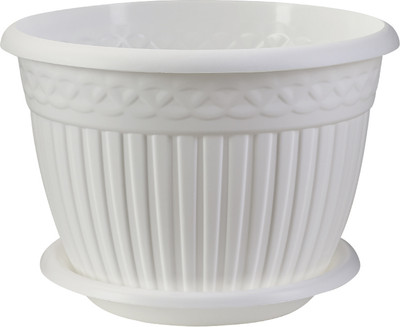 Кашпо La Decoro Византия КШ-1173 (белый)