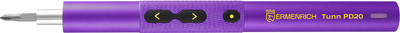 Электроотвертка Ermenrich Tunn PD20 / 84545 (фиолетовый)