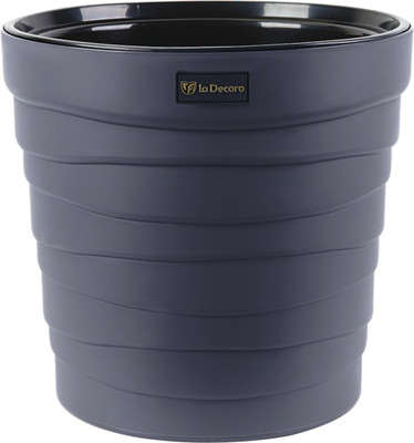 Кашпо La Decoro Бархан КШ-0545 (антрацит)