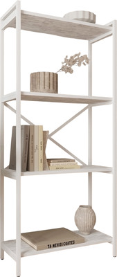 Стеллаж Allerd Rion 67.5x150 / 1040110200 (белый муар/энигма)