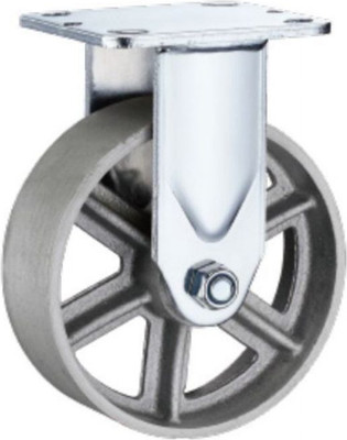 Колесо для тележки складской TOR FCS 63 150мм чугунное (N) / 1048777