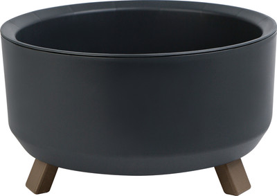 Кашпо La Decoro Грация прайм КШ-4310 (антрацит)