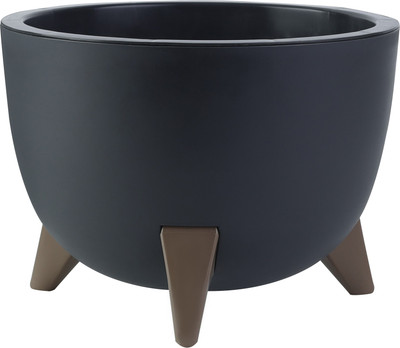 Кашпо La Decoro Грация КШ-4191 (антрацит)