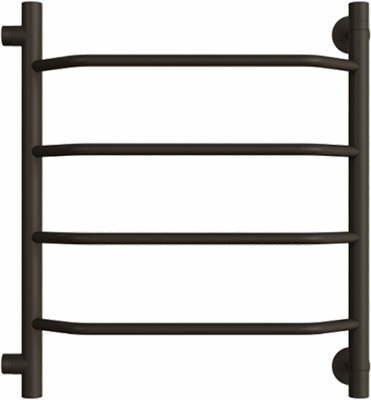 Полотенцесушитель водяной Двин TE 50/40 60см (черный матовый)