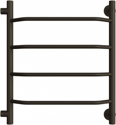 Полотенцесушитель водяной Двин TE 50/50 60см (черный матовый)