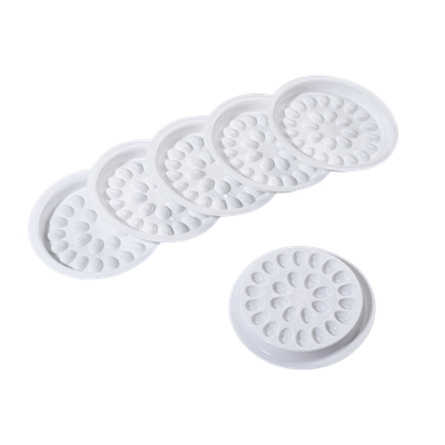 Палетка для клея для наращивания ресниц Sima-Land 10513389 (40шт, белый)