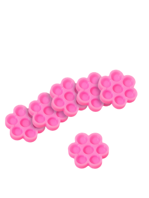 Палетка для клея для наращивания ресниц Sima-Land 10513364 (50шт, розовый)