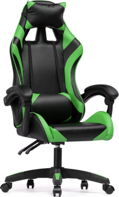Кресло геймерское Woodville Rodas (черный/зеленый)